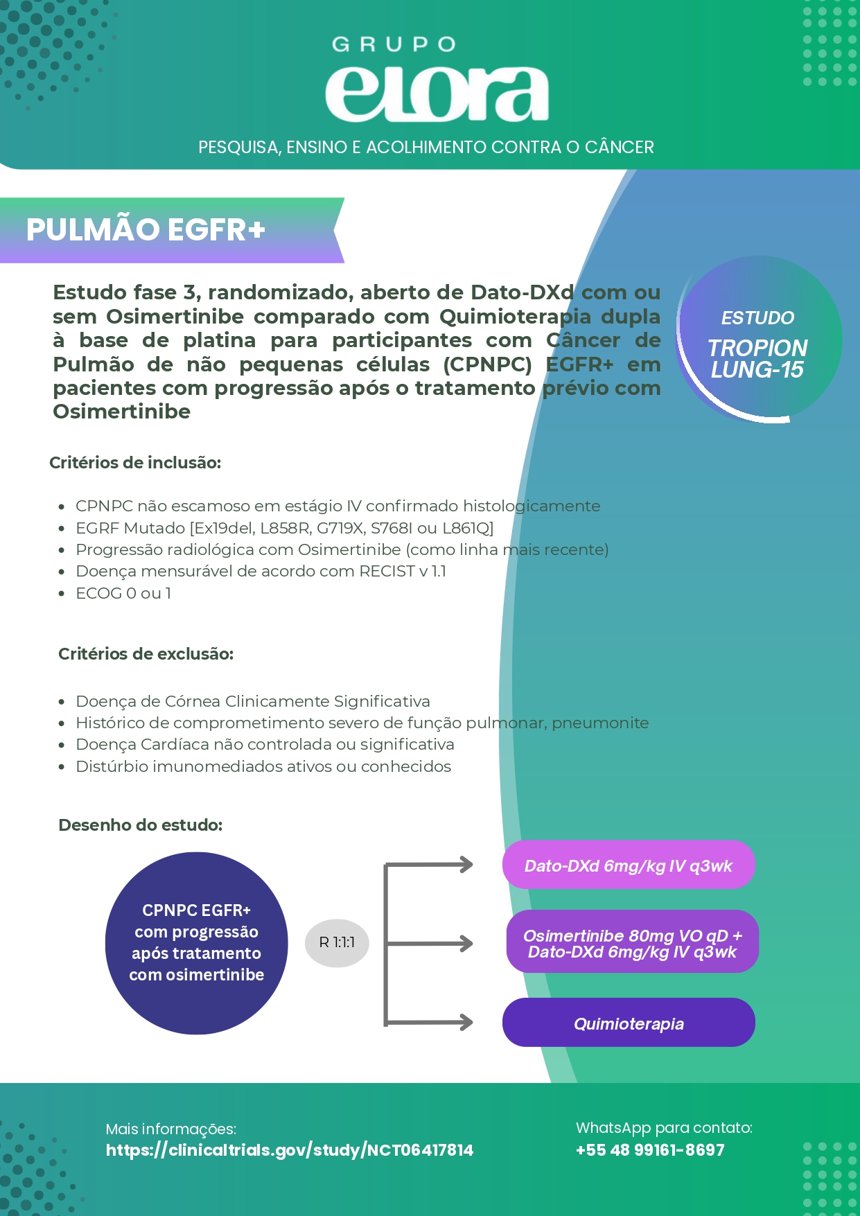 Lâmina oficial - Câncer de Pulmão de Não Pequenas Células Ressecável