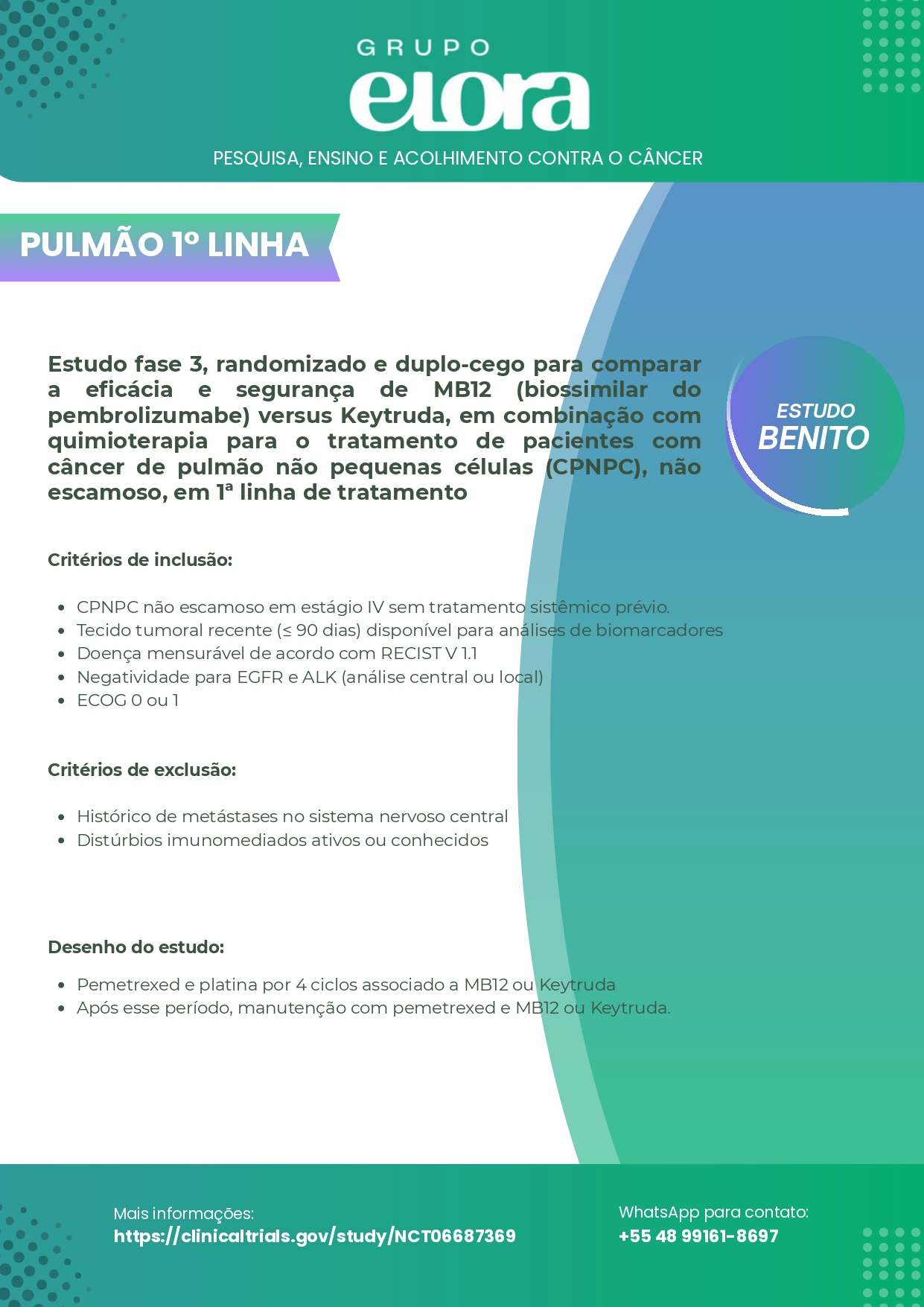 Lâmina oficial - Câncer de Pulmão de Não Pequenas Células Não Escamoso com Mutação KRAS G12C