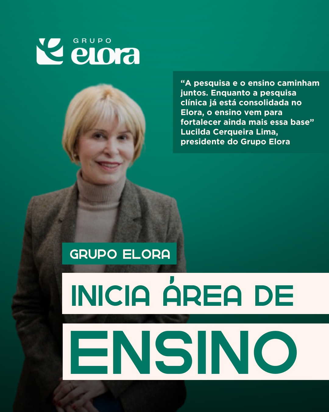 Grupo Elora inicia projetos de ensino na área da saúde em 2025