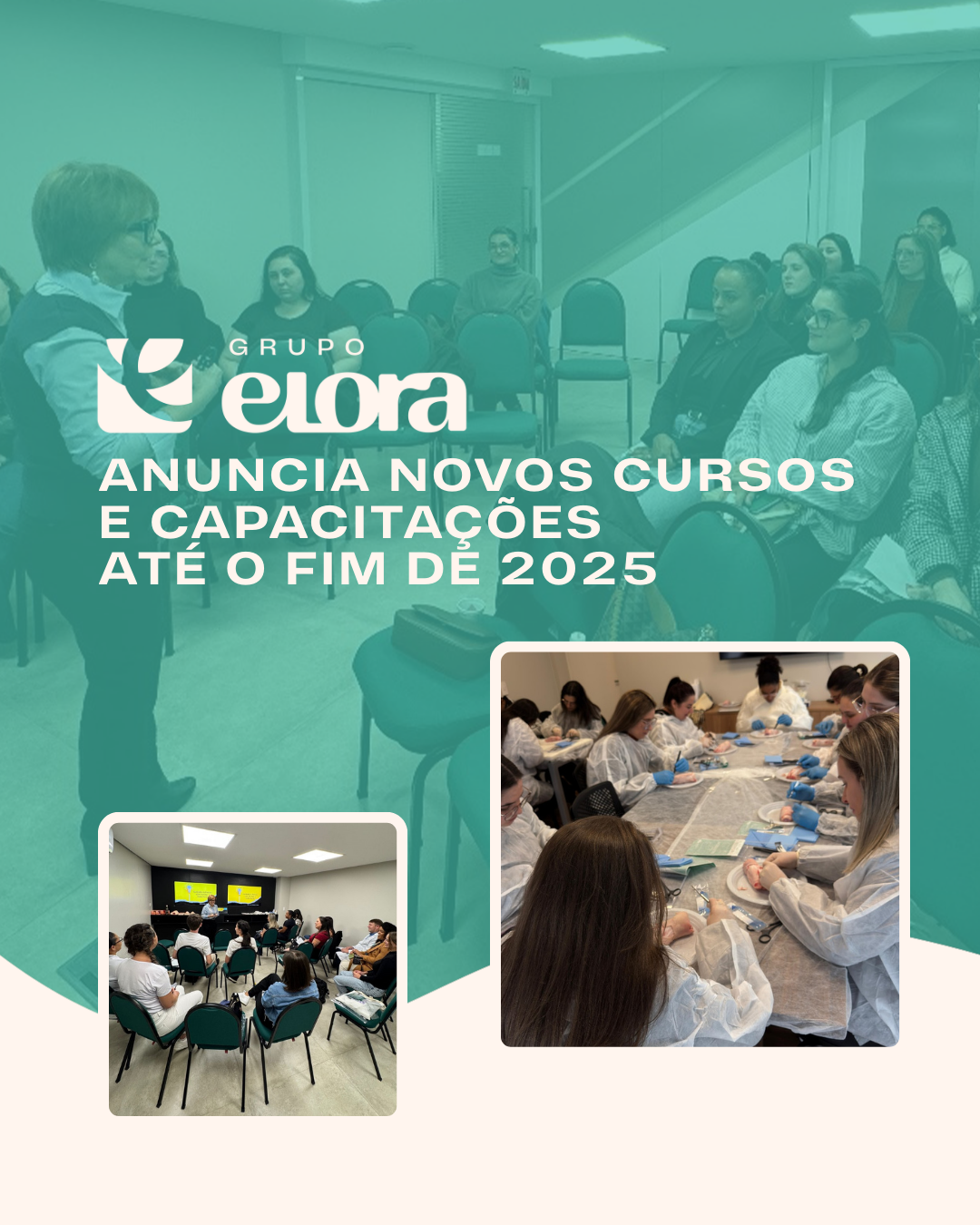 Grupo Elora anuncia novos cursos e capacitações até o fim de 2025